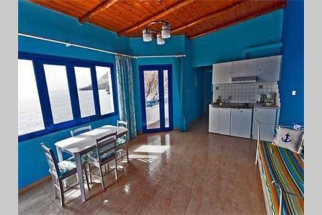 Great Sea-View Apartment. Hóra Szfakíon Kültér fotó